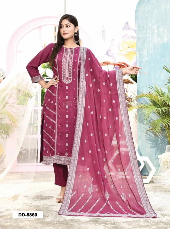 Sanskar Vol 6 By Hru Jacquard Work Muslin Designer Kurti With Bottom Dupatta Wholesale Online